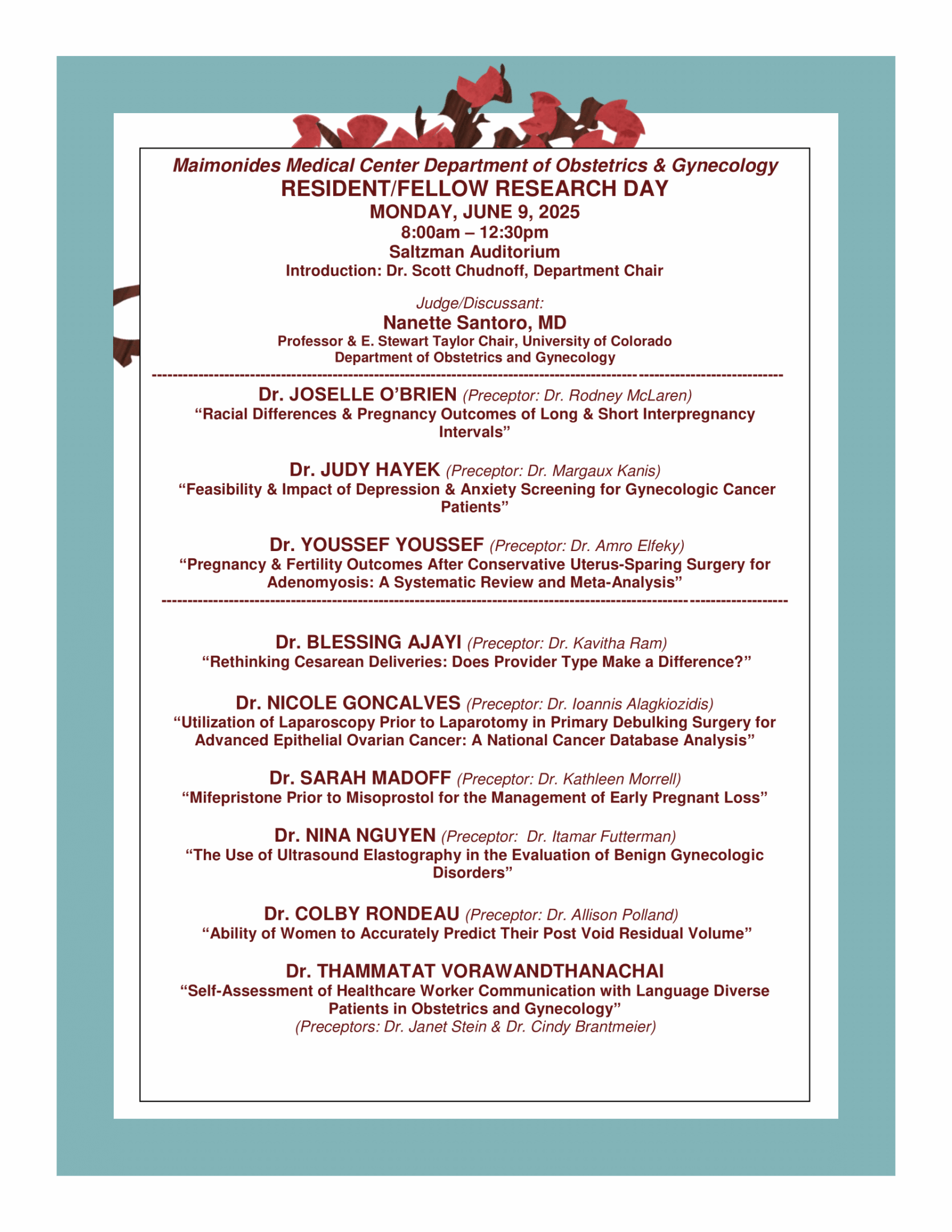 Maimonides Medical Education - Residency – OB/GYN